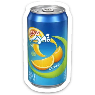Can of Celsius Energy Drink sticker
