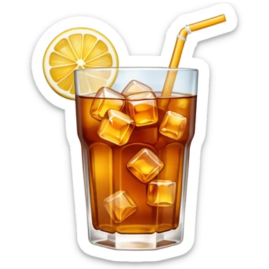 ice tea sticker