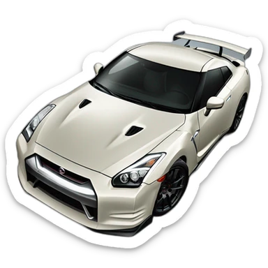 Nissan gtr r35 sticker