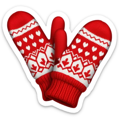 mitten sticker