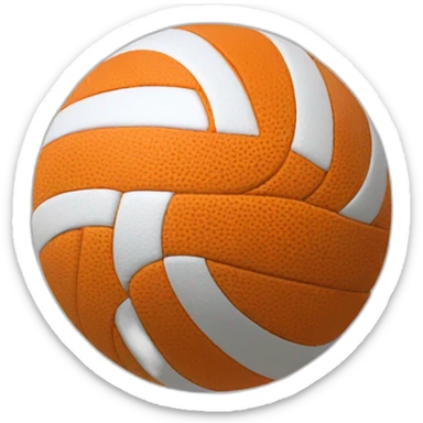 Voley ball sticker