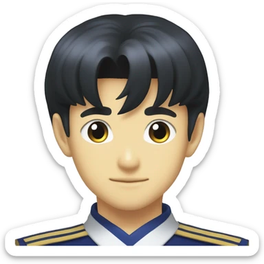 Mamoru Chiba from Sailor Moon sticker