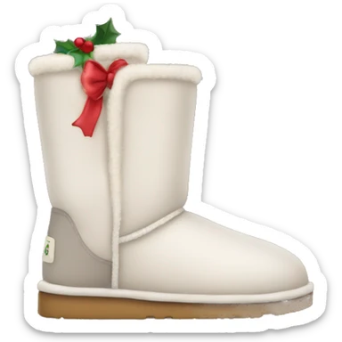 Christmas uggs sticker