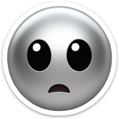 Metal cute black eyes Kirby ball driving on 4 car wheels sticker