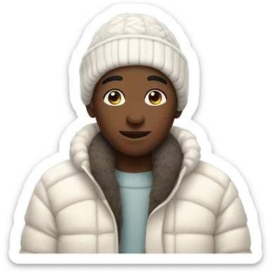 cozy winter vibes  sticker