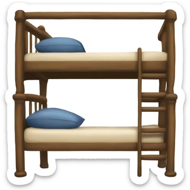 bunk beds sticker