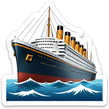 Make the Titanic sticker