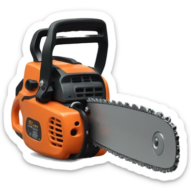 chainsaw sticker