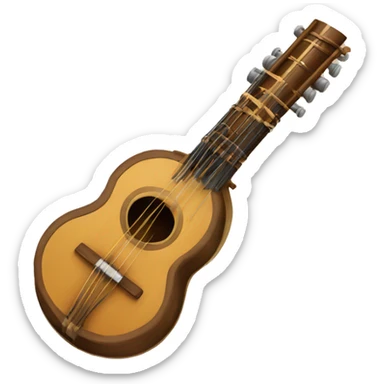 Cretan Lyra instrument  sticker