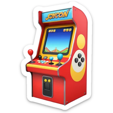 Racing arcade cabinet sticker
