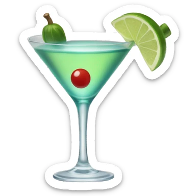 Martini sticker