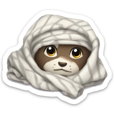 a cozy blanket  sticker