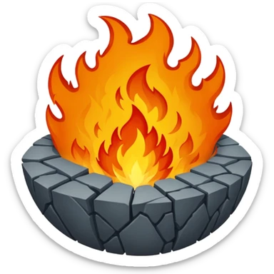 World being destroyed sticker