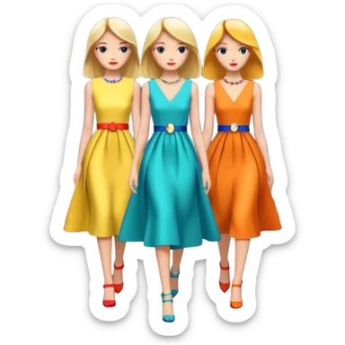 fashion show sticker