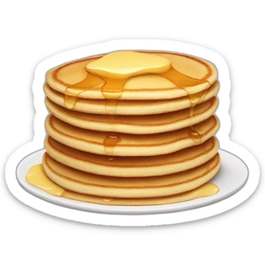 Pancake sticker