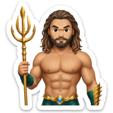 jason momoa aquaman sticker