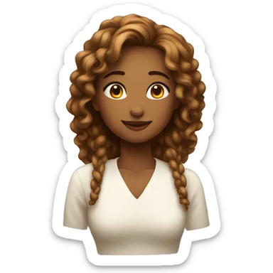 Loving, Glowing,Seductive, Realistic sticker