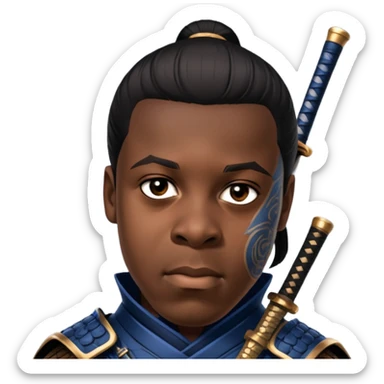 Vigilant Samurai sticker