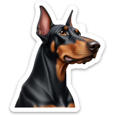 doberman sticker