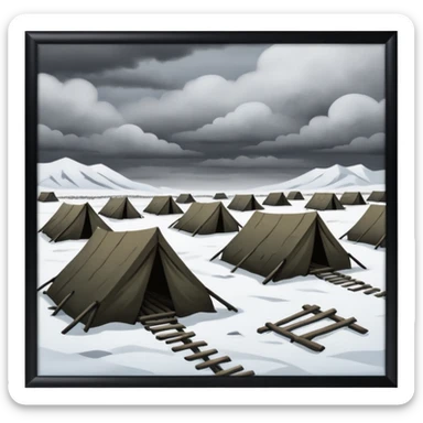 soviet gulag camp sticker