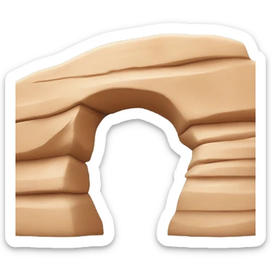 Delicate arch sticker