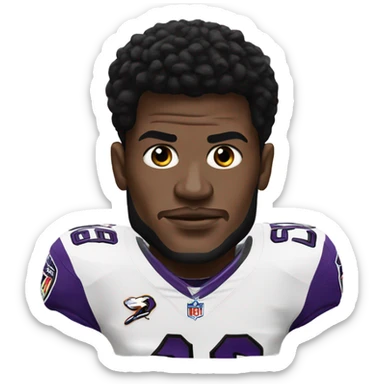 Lamar Jackson sticker