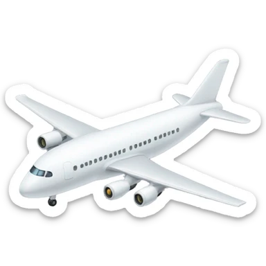Aeroplane sticker