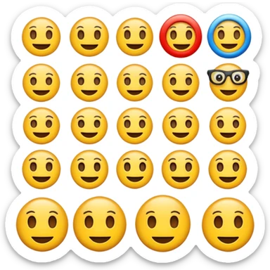 erstelle ein emoji schriftzug mit dem Namen "Brian's Projects" sticker