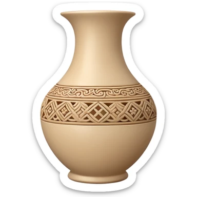 pottery trimming sticker