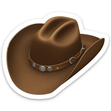 cowboy hat sticker