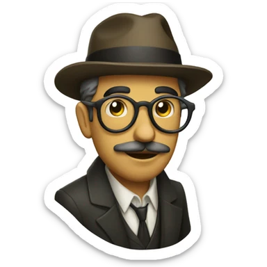 Pessoa se achando  sticker