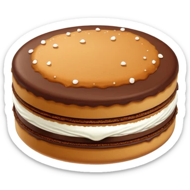alfajor de chocolate sticker