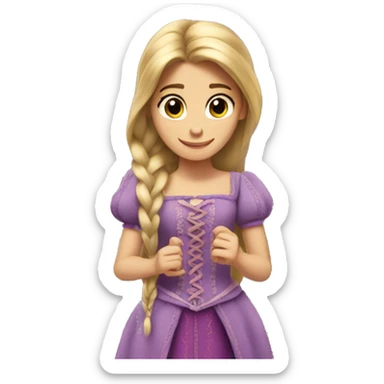 Rapunzel sticker