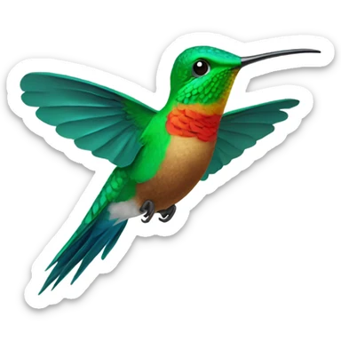  Colibri sticker