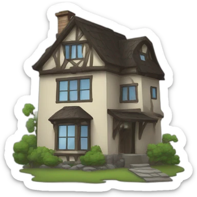 Stark house logo sticker