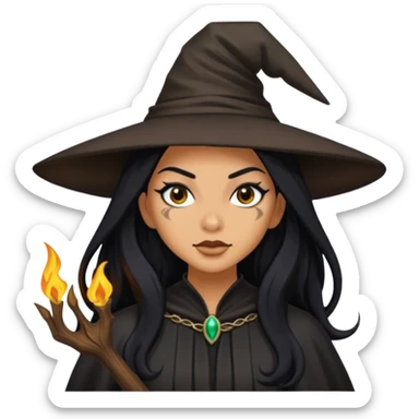 Slay baddie witch sticker
