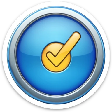 Verification badge sticker