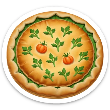 galette de légume comme des galette de pomme de terre sticker