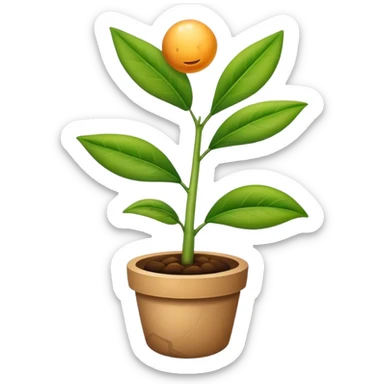 Plant Pluto sticker
