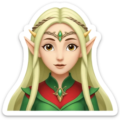elf kadınü sticker