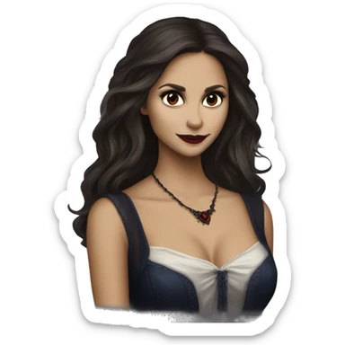 Nina dobrev as Katherine Pierce Vampire Diaries  sticker