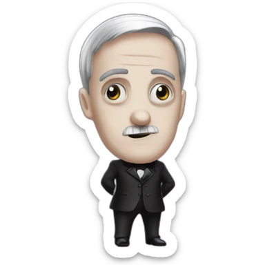 Pubert Addams sticker