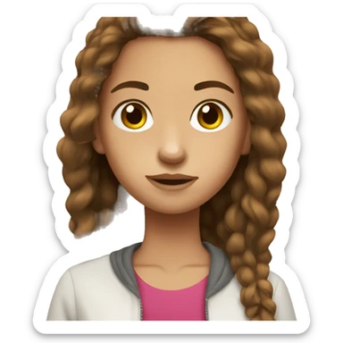 teenager with brown hair and a rolex sticker