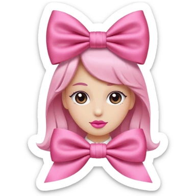 Moño coquet sticker