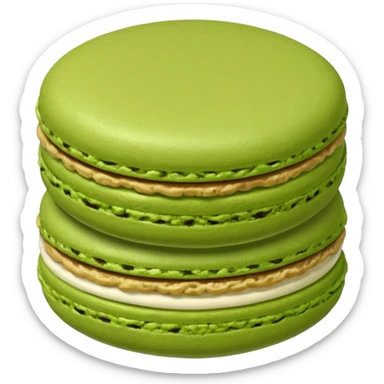 Green Macaroon sticker