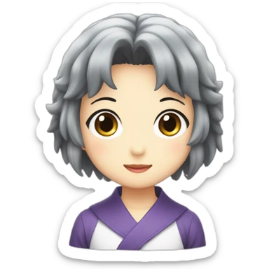 Hoshino Ai from oshi no ko sticker