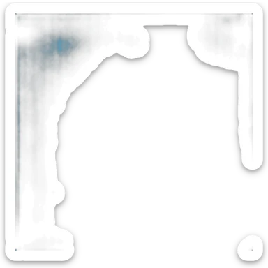 yoga mat in color blue sticker