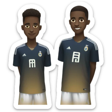Rodrygo et vinicius sticker