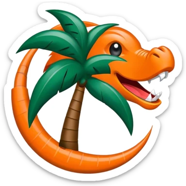 University of Miami logo sticker