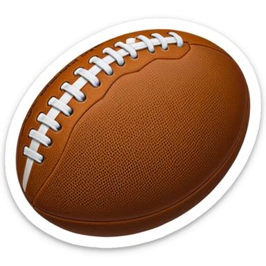 amazing football not contain white color sticker